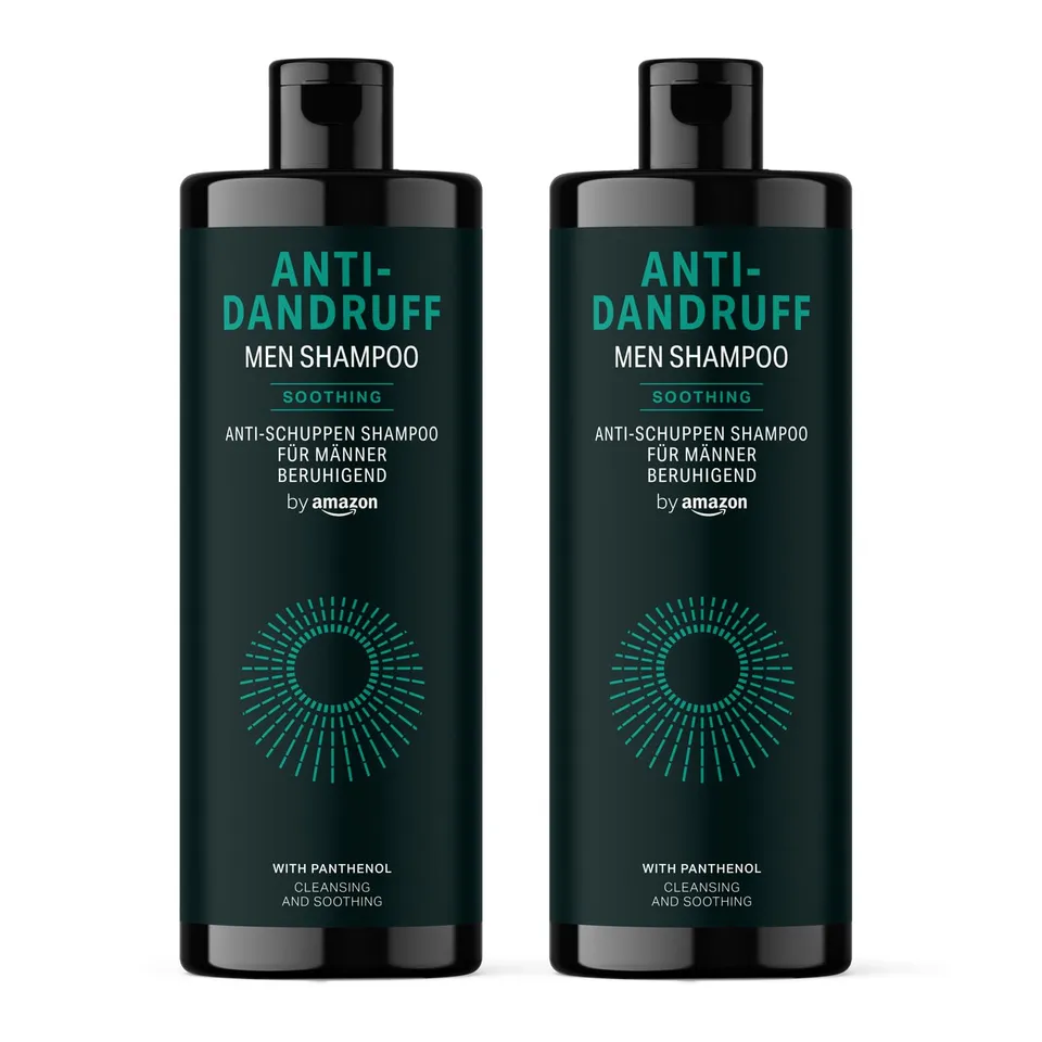by Amazon Antiforfora da Uomo Shampoo 2x400 ml Pantenolo