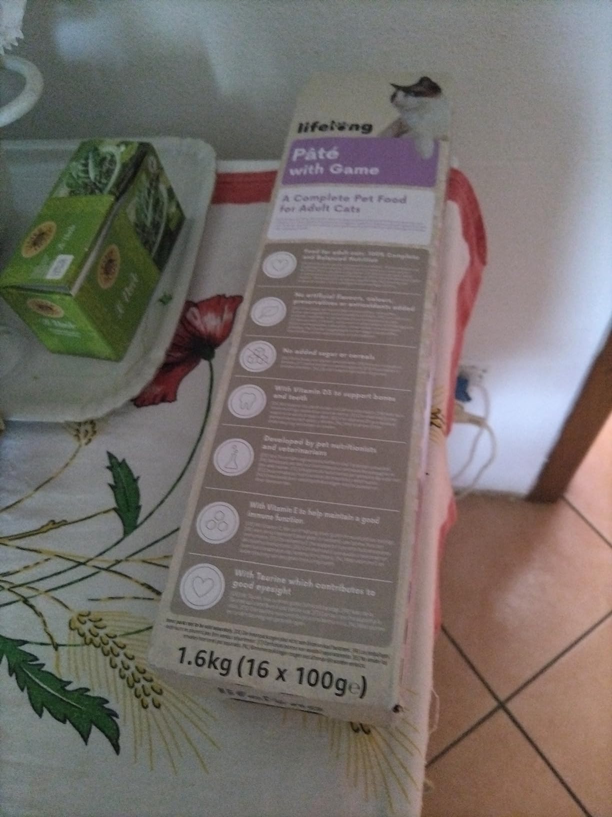 by Amazon Paté di Selvaggina Cibo per Gatti 100 g x16
