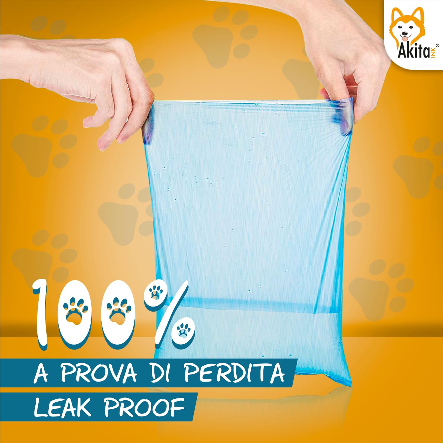 Akitaink Sacchetti Cane Colorati 360 pezzi Anti-perdita