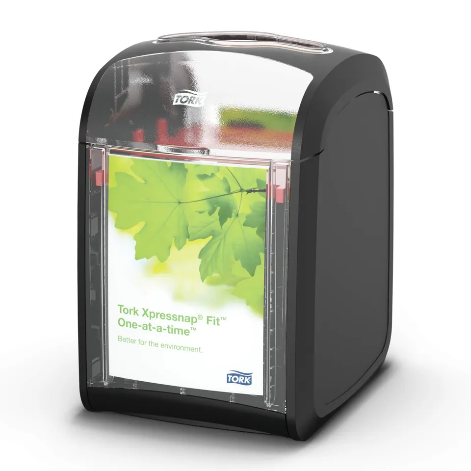 Tork Xpressnap Fit N14 272900 dispenser tovaglioli nero 4 pz