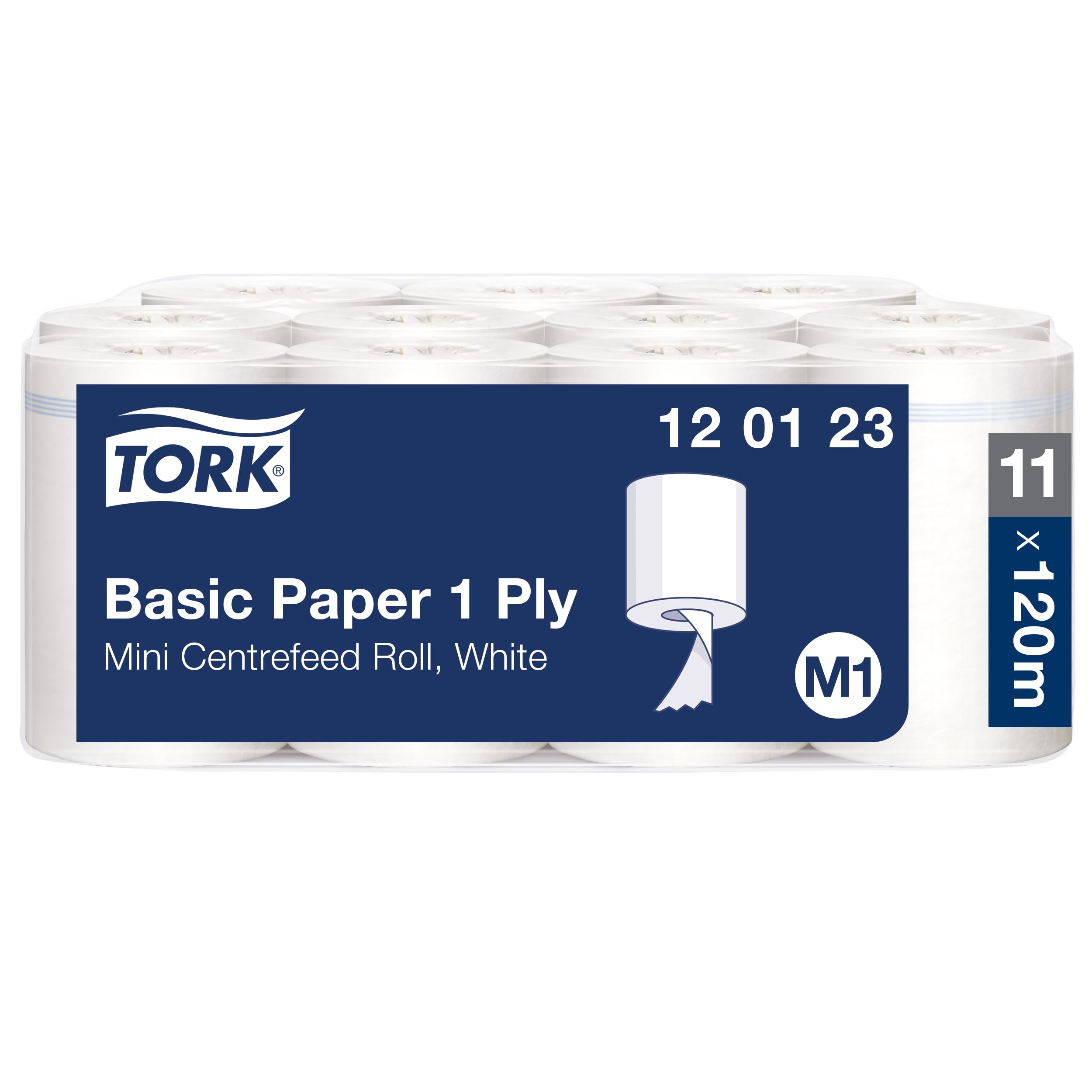Tork Universal 120123 carta asciugatura M1 11 rotoli 1 velo