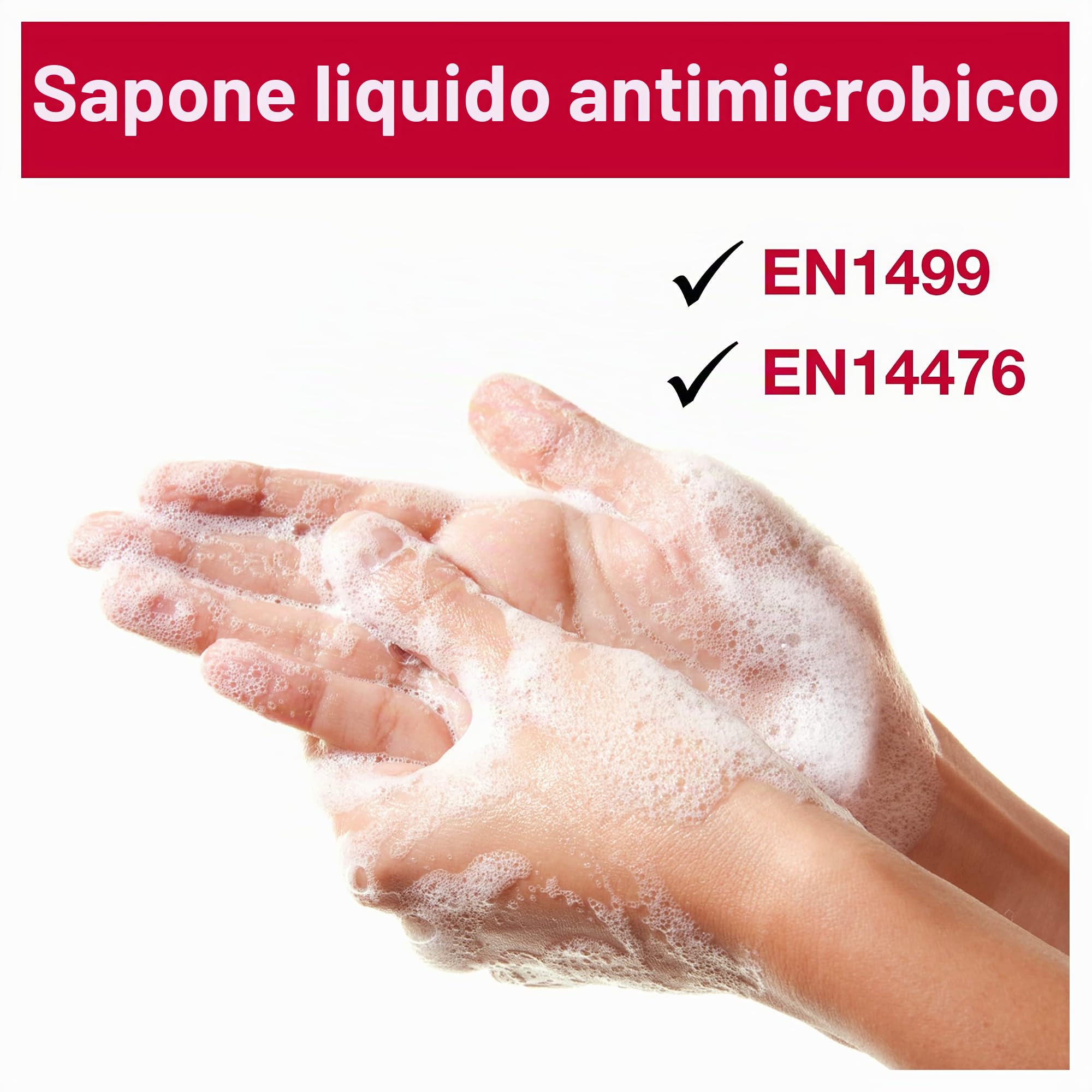 Tork 424709 sapone liquido antibatterico 1000 ml inodore