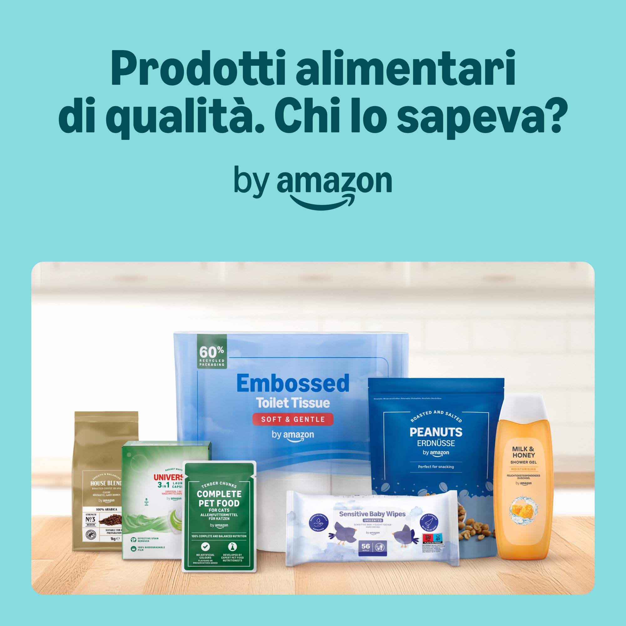 by Amazon Sport gel doccia 3 in 1 2 x 500 ml mentolo