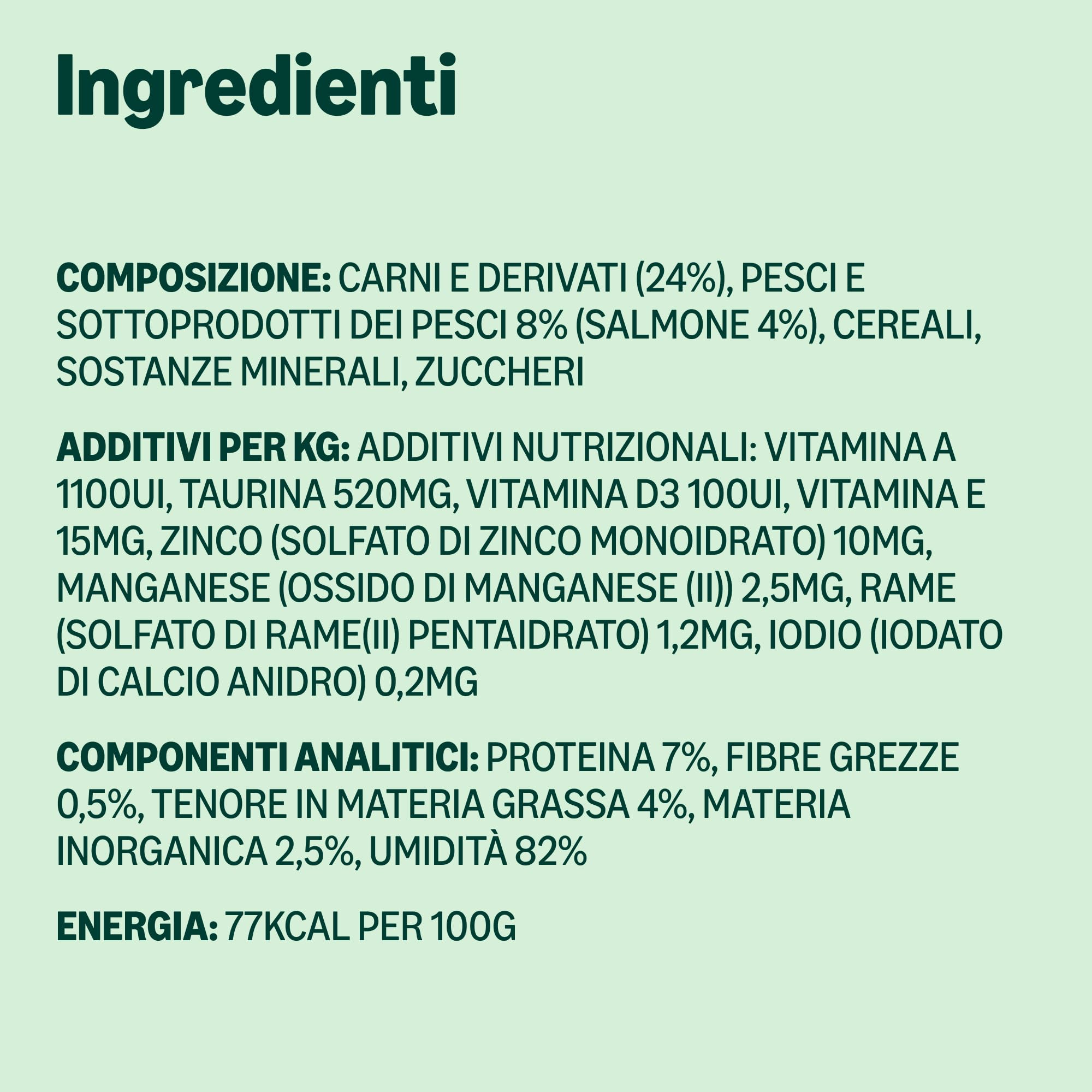 by Amazon Cibo Umido Gatti Bocconcini Salmone 12x415g
