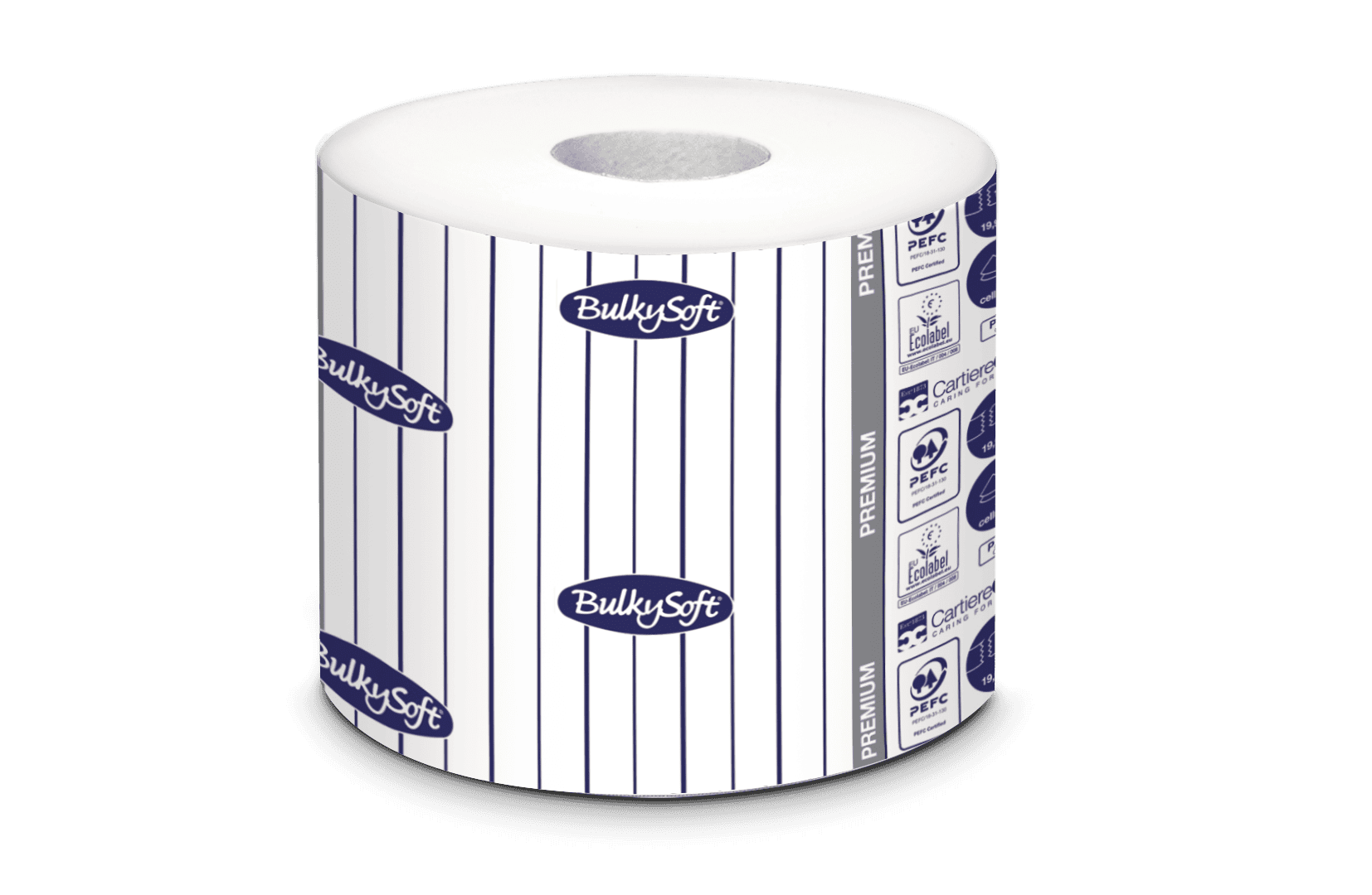 Bulkysoft Premium Hotel carta igienica rotoli 190 strappi