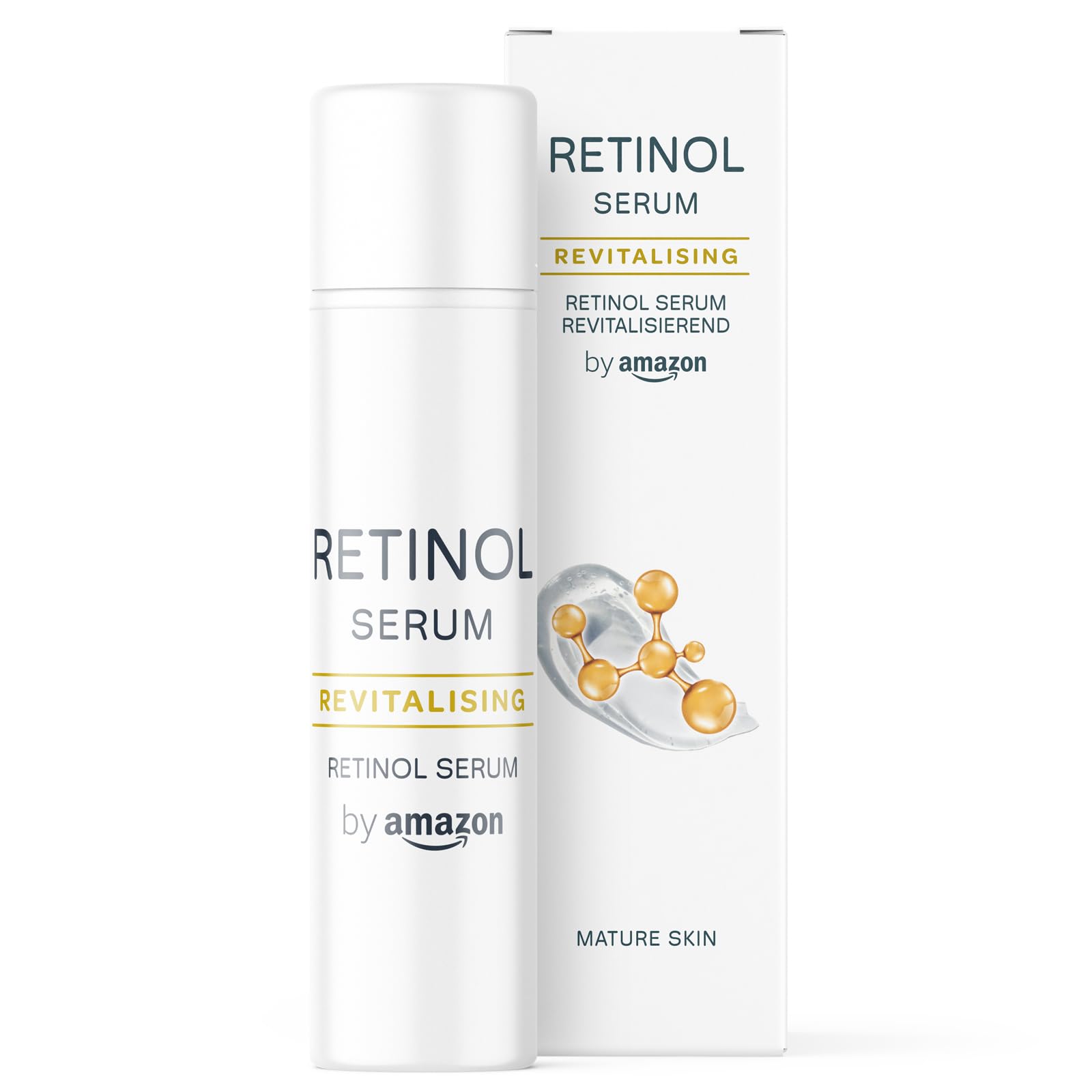by Amazon siero viso al retinolo 30 ml pelli mature