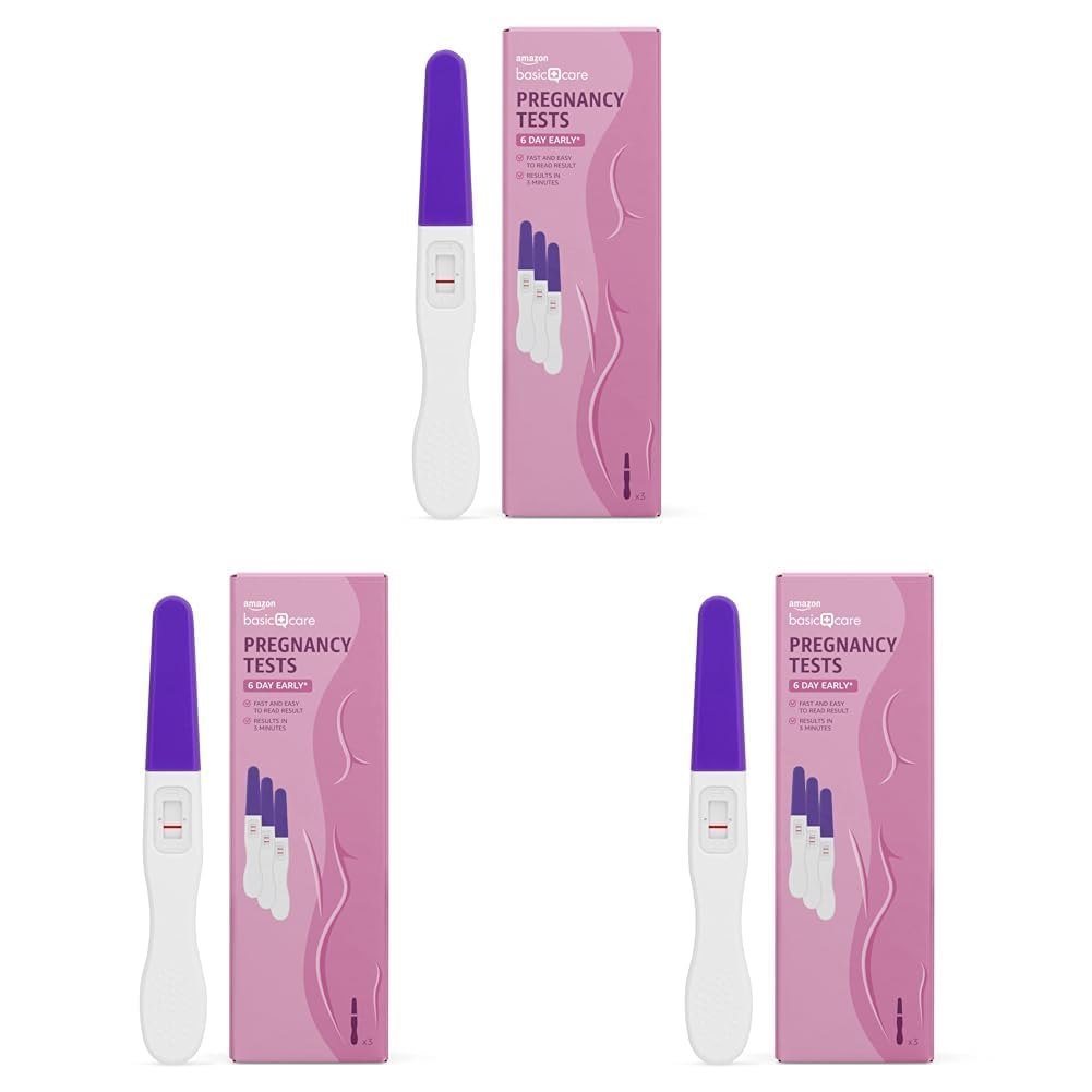 Amazon Basic Care Test Gravidanza Precoce 3 Test 6 Giorni Prima