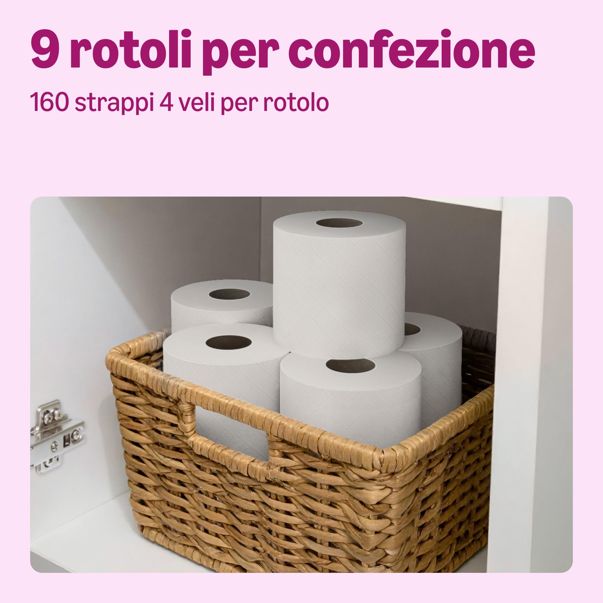 by Amazon Ultra Morbida carta igienica 4 veli 36 rotoli