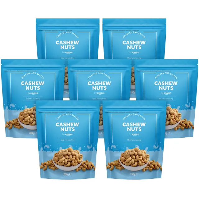 by Amazon Anacardi Tostati e Salati 7 x 200 g