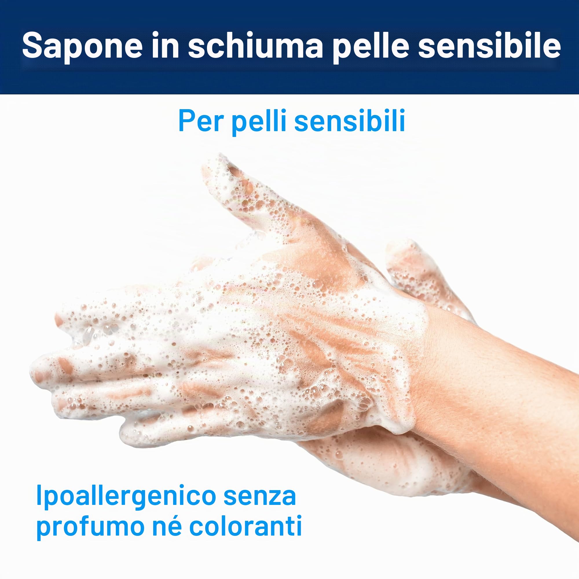 Tork 520701 sapone schiuma extra delicato 6x1L senza profumo