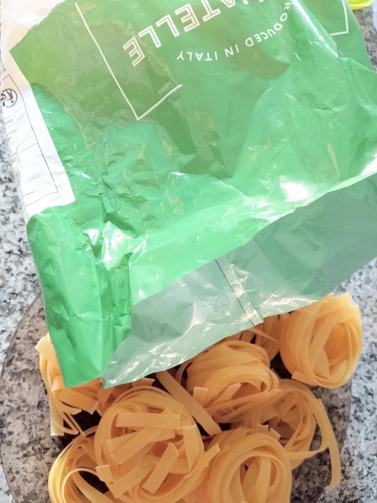 by Amazon Tagliatelle Grano Duro Pasta 500g italiana
