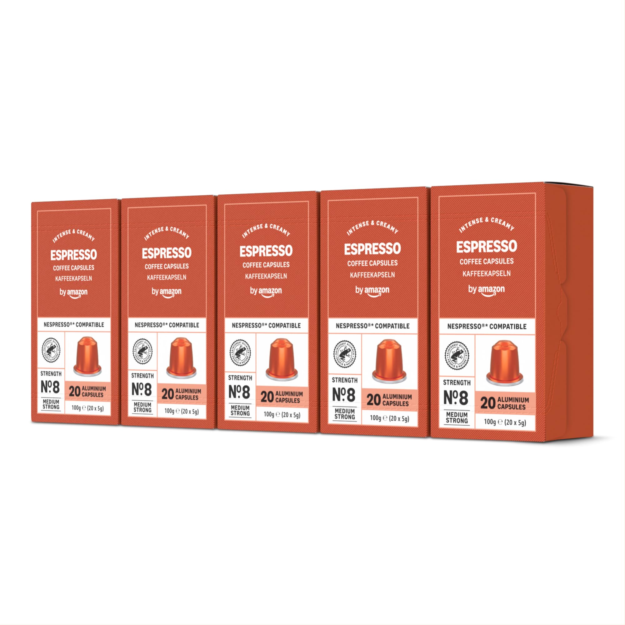 by Amazon Lungo capsule caffè Nespresso 100 pezzi