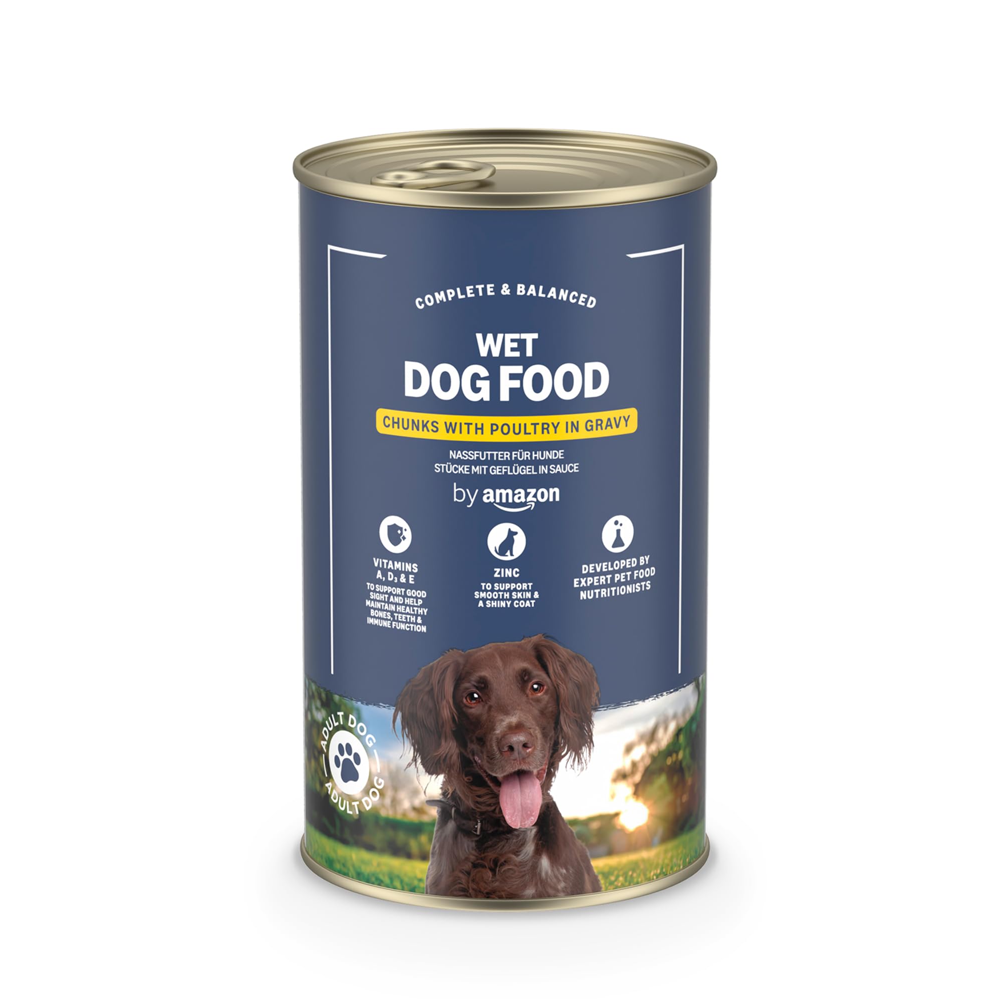 by Amazon cibo umido cane bocconcini pollo 1,24kg