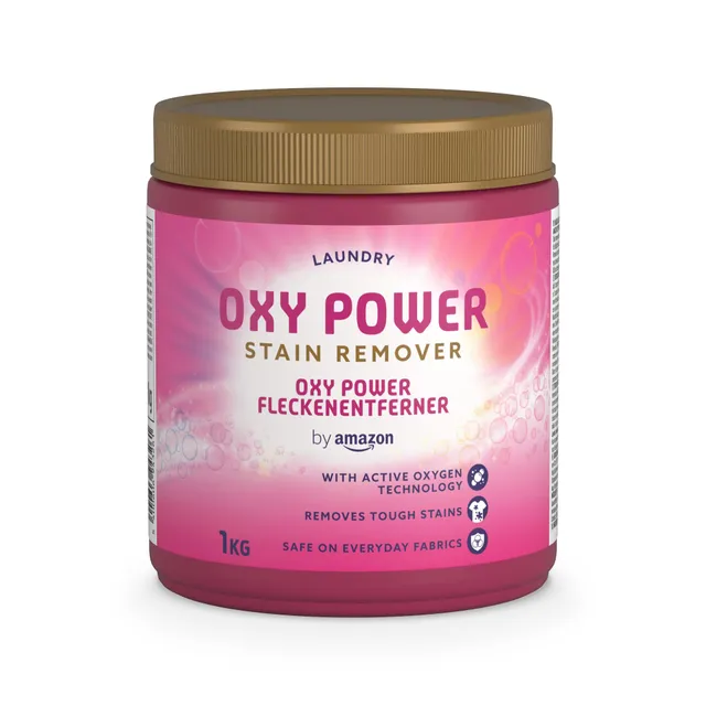 by Amazon Oxy Power smacchiatore in polvere 1kg