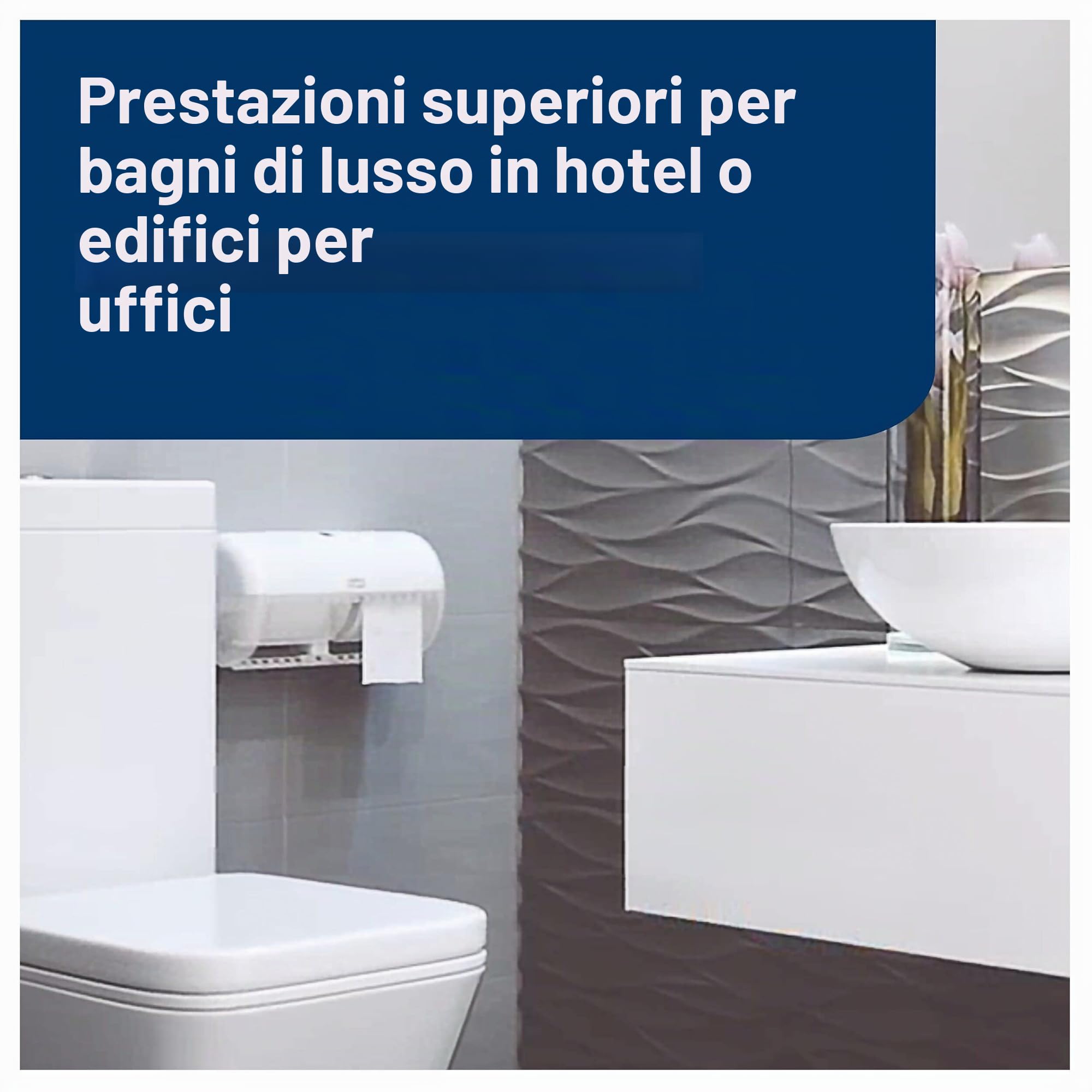 Tork 110316 carta igienica 3 veli 8 rotoli x 250 fogli morbida