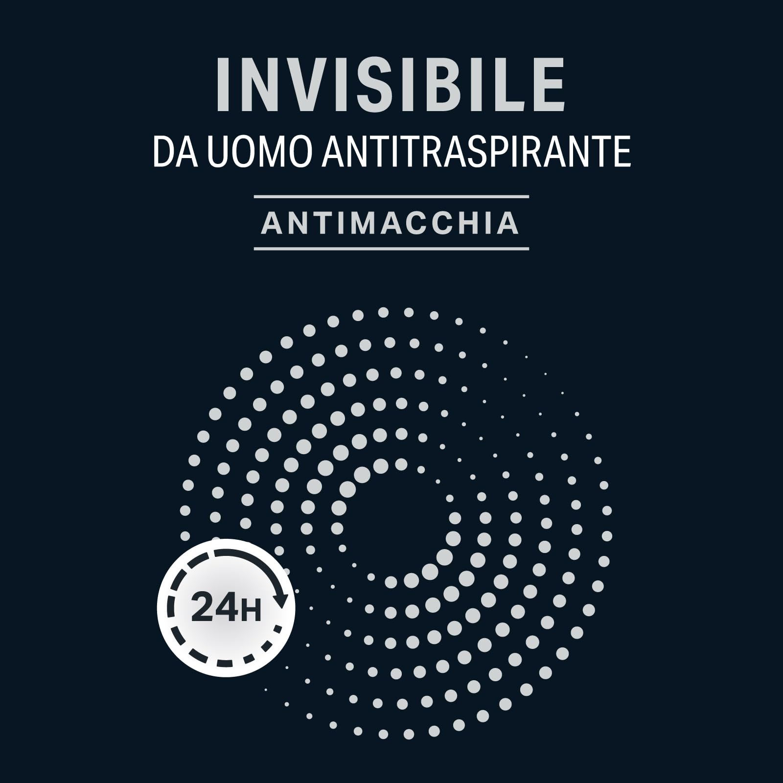 by Amazon Invisible Deodorante Roll-On Uomo 75 ml anti-macchia