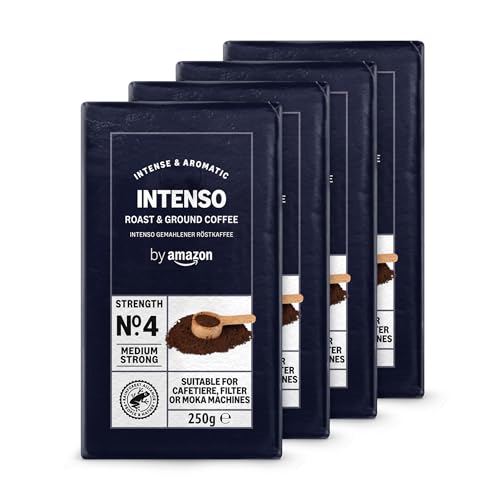 by Amazon Caffè Intenso caffè macinato 1 kg moka