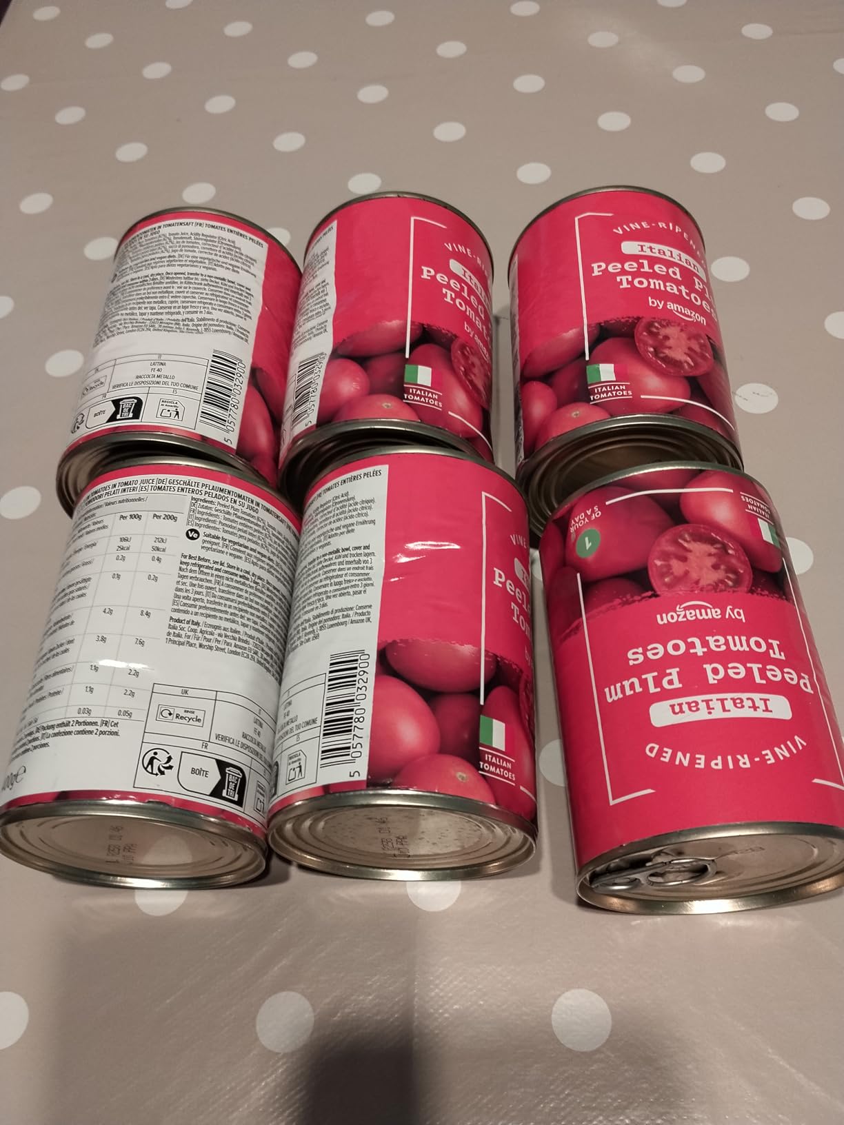 by Amazon pomodori pelati interi italiani 400 g