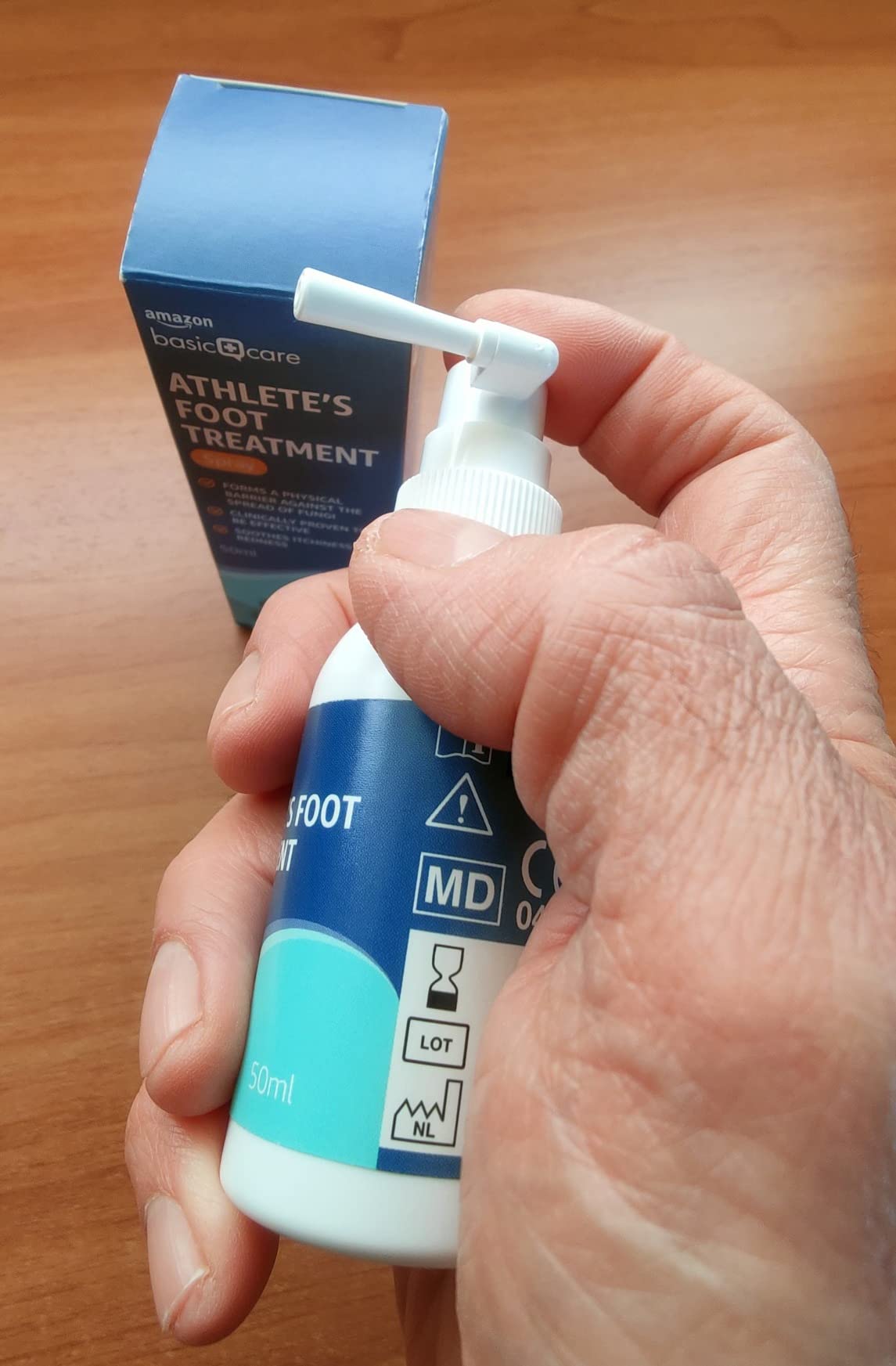 Healthcare by Amazon Spray Piede d'Atleta 50ml Neutro