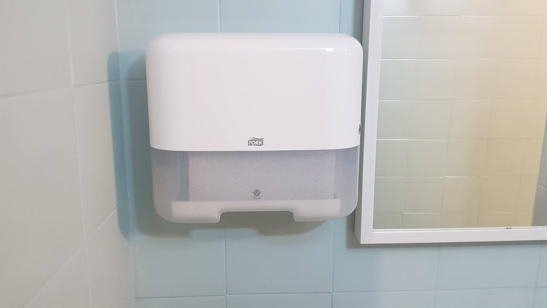 Tork 553100 Elevation Dispenser Mini V/C Bianco H3