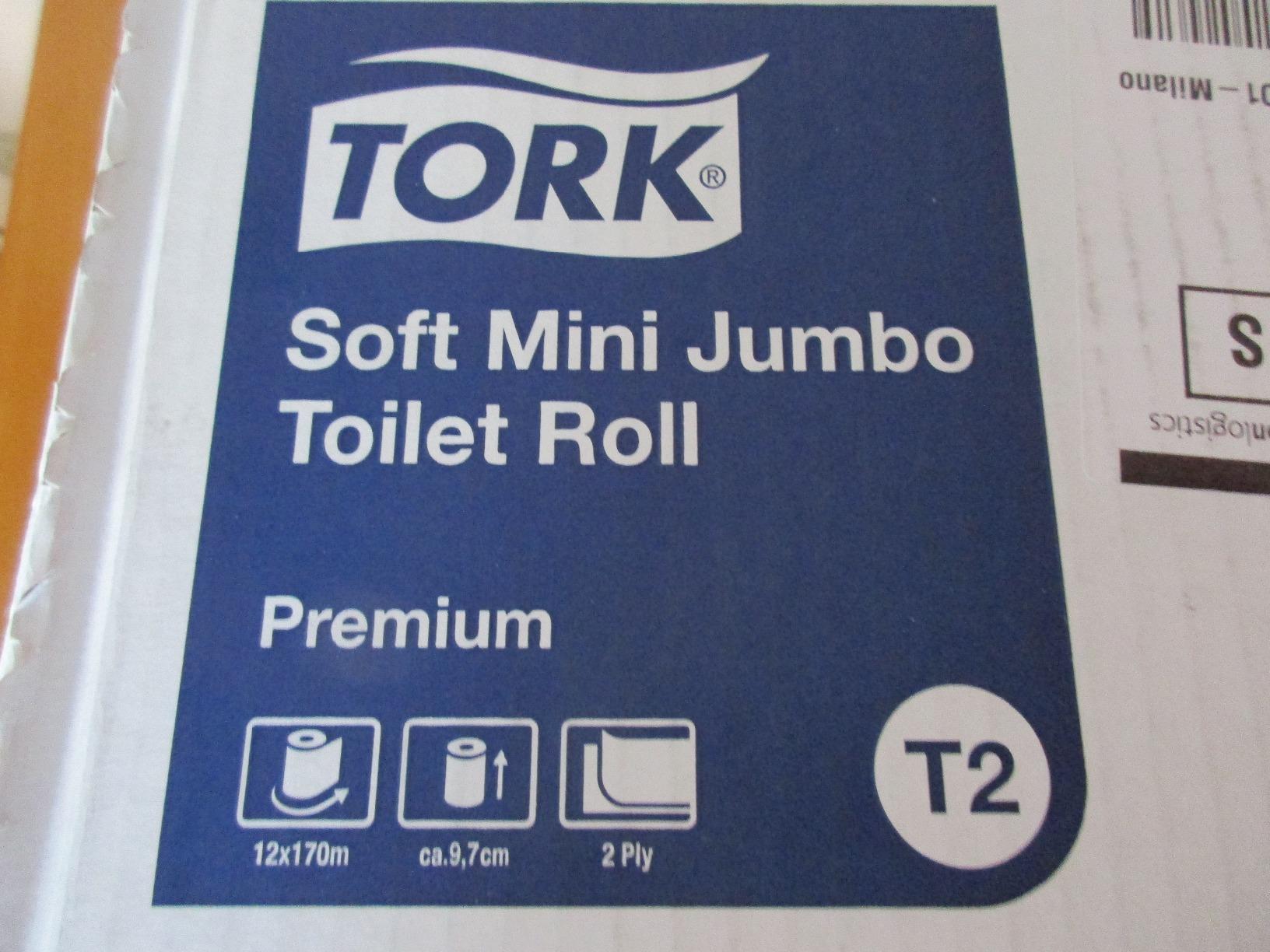 Tork 110255 Extra Soft Carta Igienica Mini Jumbo 12 Rotoli 3 Veli