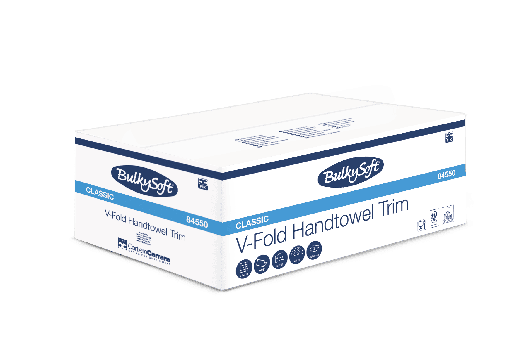 Bulkysoft Classic V-Fold Trim asciugamani carta a V