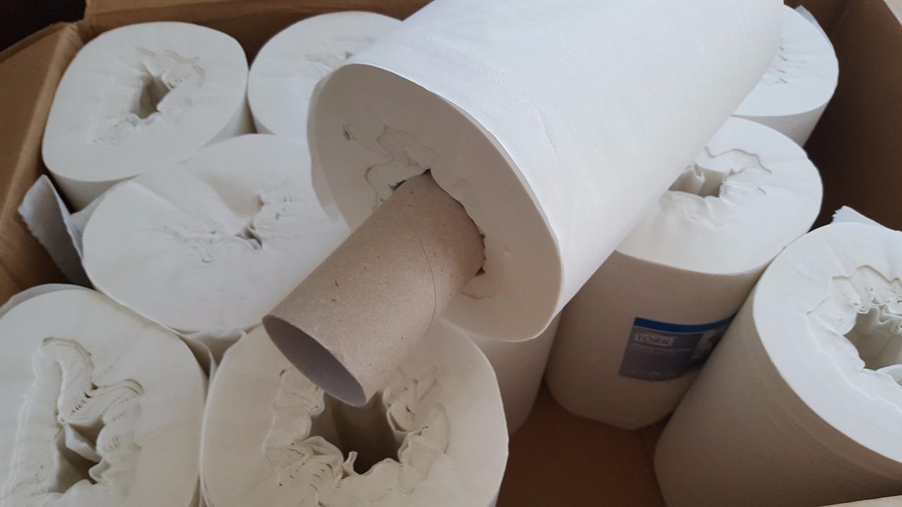 Tork Plus M1 carta asciugatura 11 rotoli 75 m 2 veli