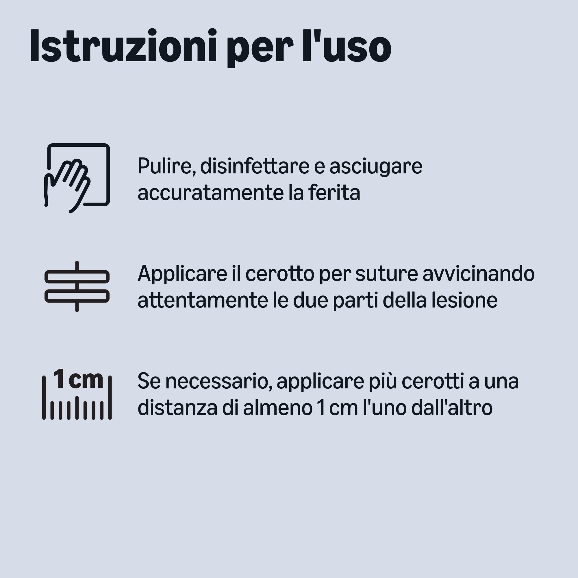 Healthcare by Amazon Steri Strip cerotti sutura 60 pezzi 4 misure