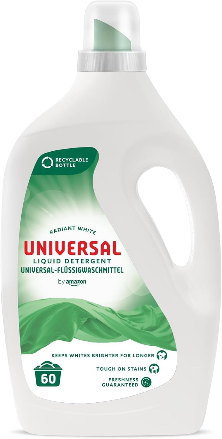 by Amazon Detersivo Liquido Delicati 3 L 60 lavaggi protettivo
