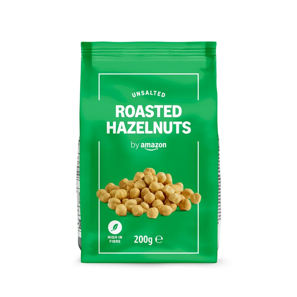 by Amazon Nocciole Tostate 200 g Ricche di Fibre