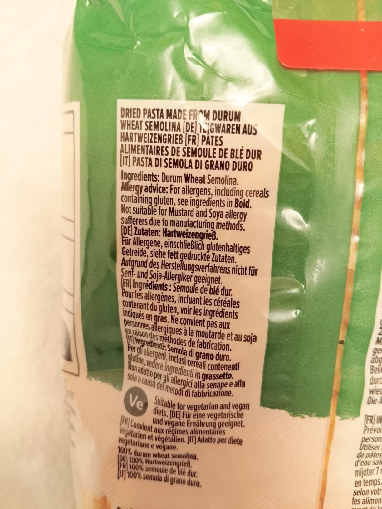 by Amazon Maccheroncini pasta grano duro 500g italiana