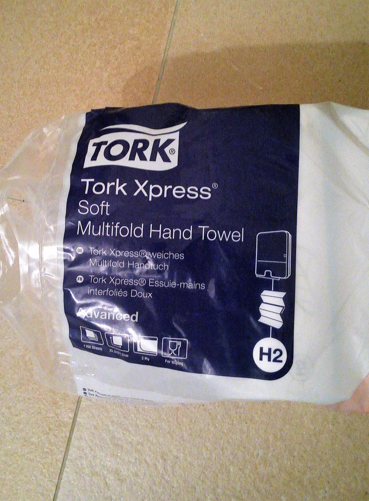 Tork 100297 Xpress Asciugamani Intercalati 21 x 100 extra soft