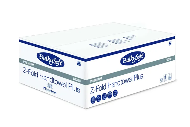 Bulkysoft Premium Plus asciugamani piegati a Z