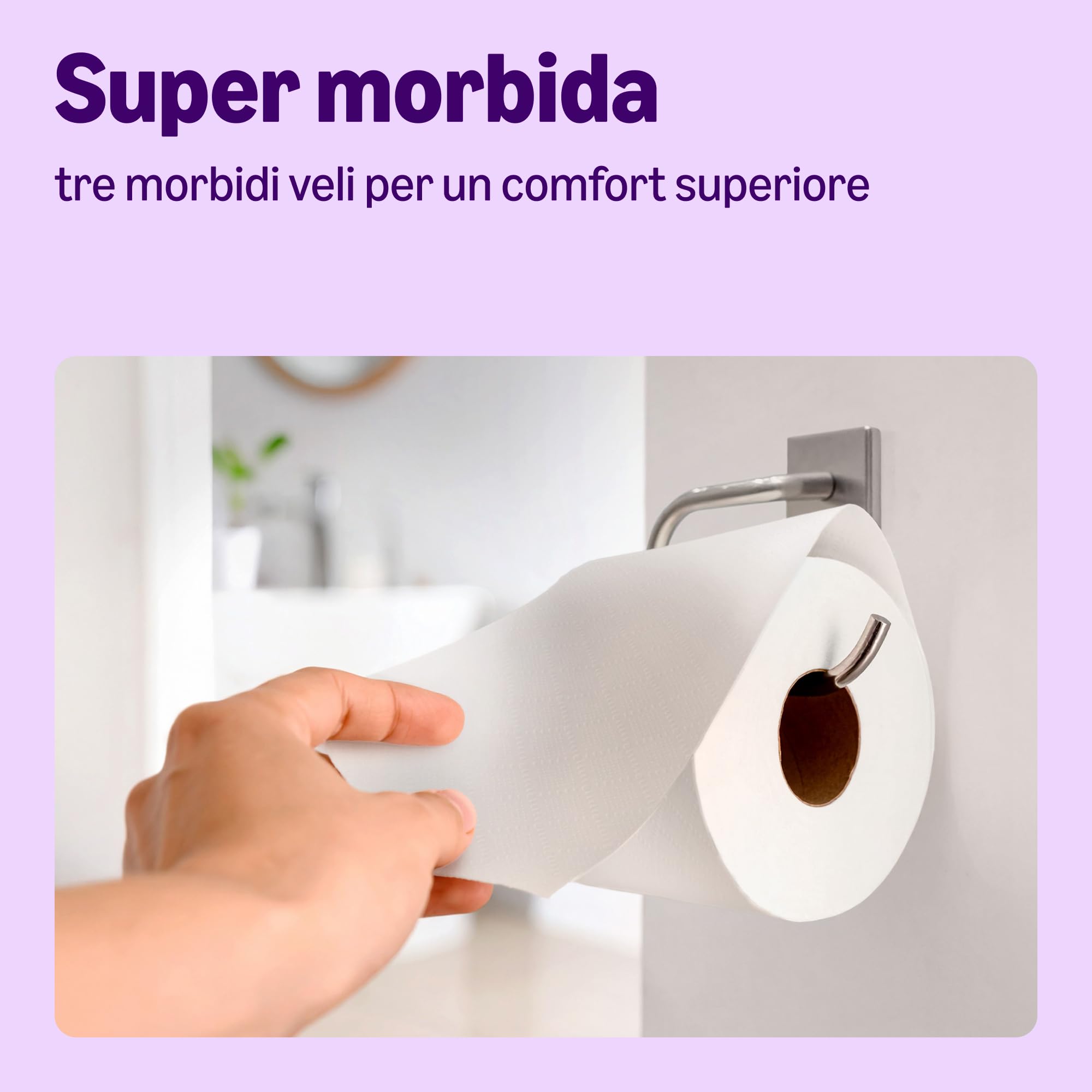 by Amazon carta igienica 3 veli 36 rotoli da 200 fogli