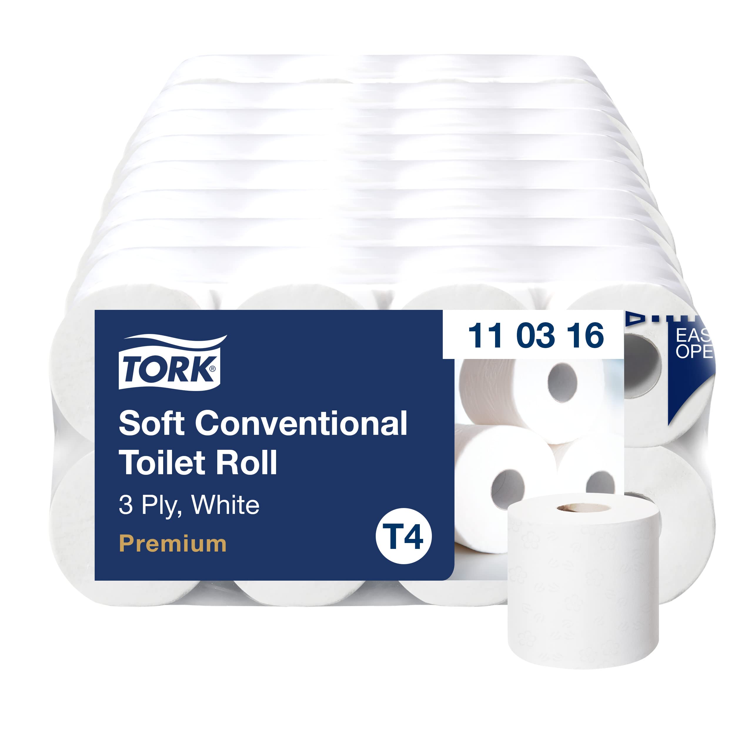 Tork 110316 carta igienica 3 veli 8 rotoli x 250 fogli morbida