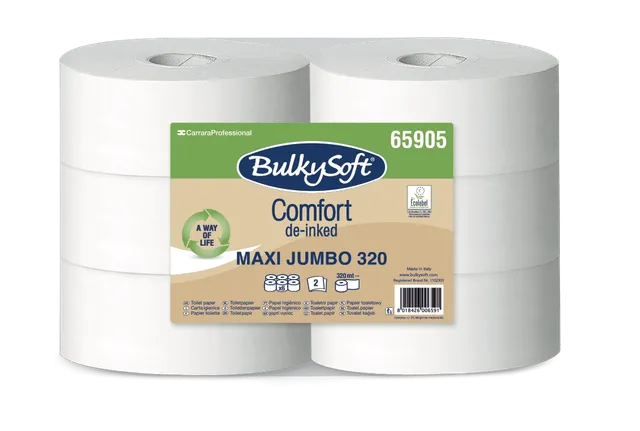 Bulkysoft Comfort Maxi Jumbo carta igienica 320 metri