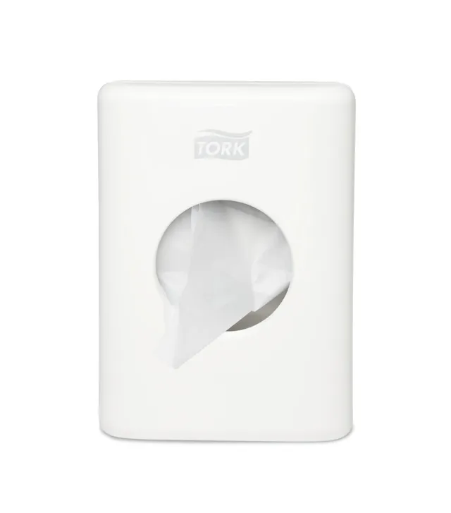 Tork 566000 dispenser sacchetti igienici bianco