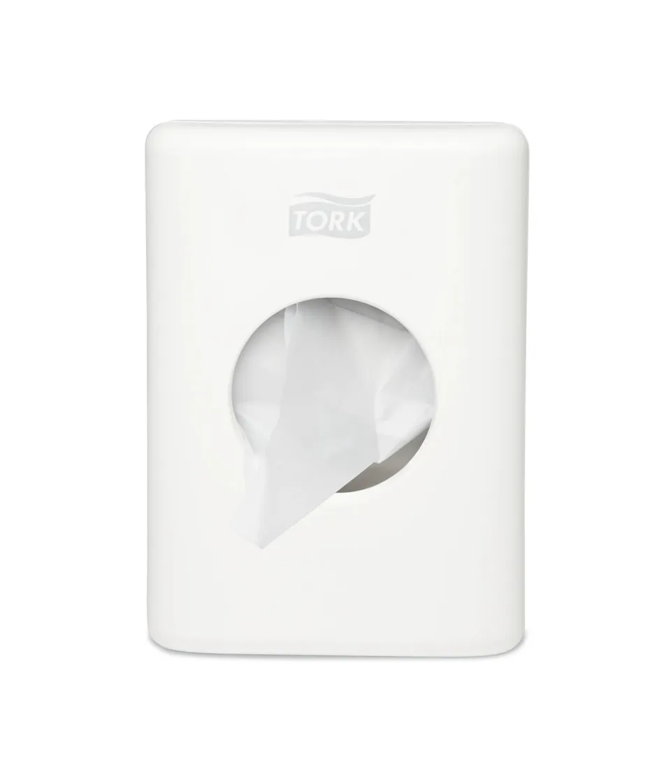 Tork 566000 dispenser sacchetti igienici bianco