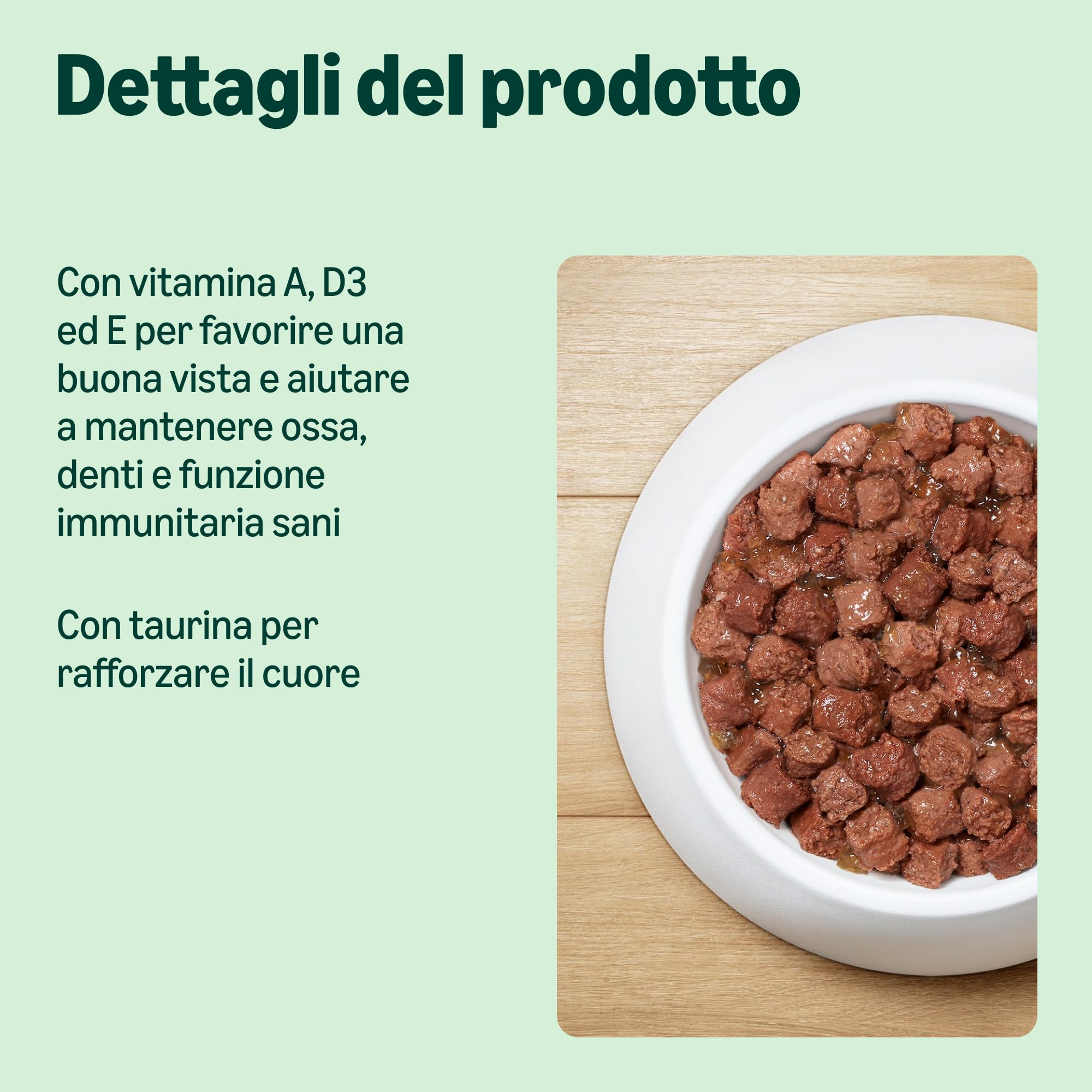 by Amazon cibo gatto umido salmone 6x405g senza cereali