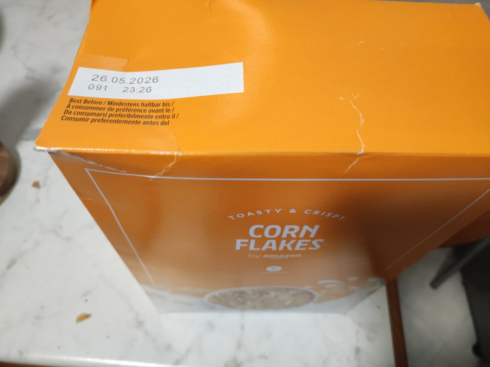by Amazon Fiocchi di Mais 500g Tostati Croccanti