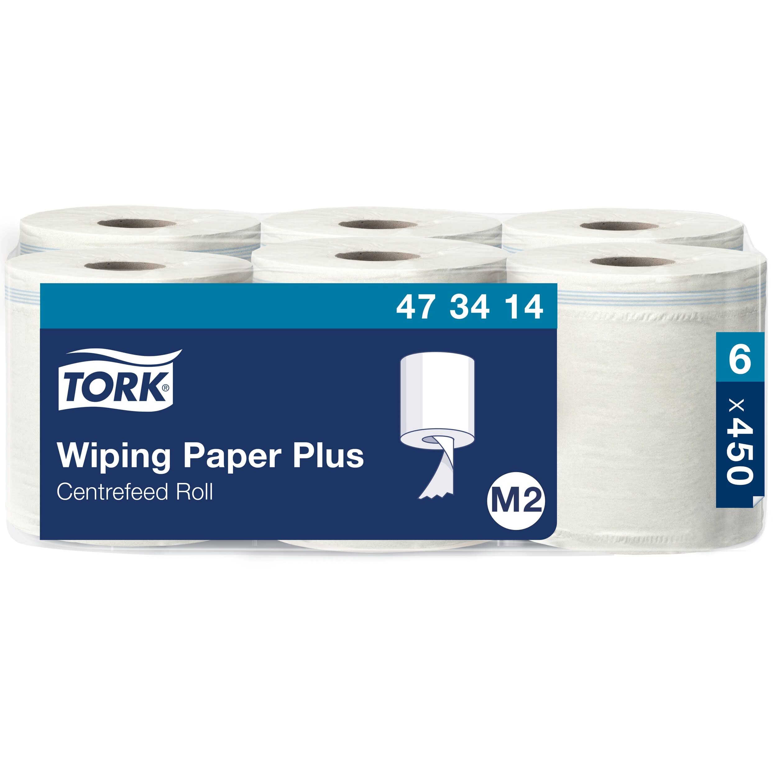 Tork 121206 carta asciugatura 2 veli 6 rotoli da 160 m