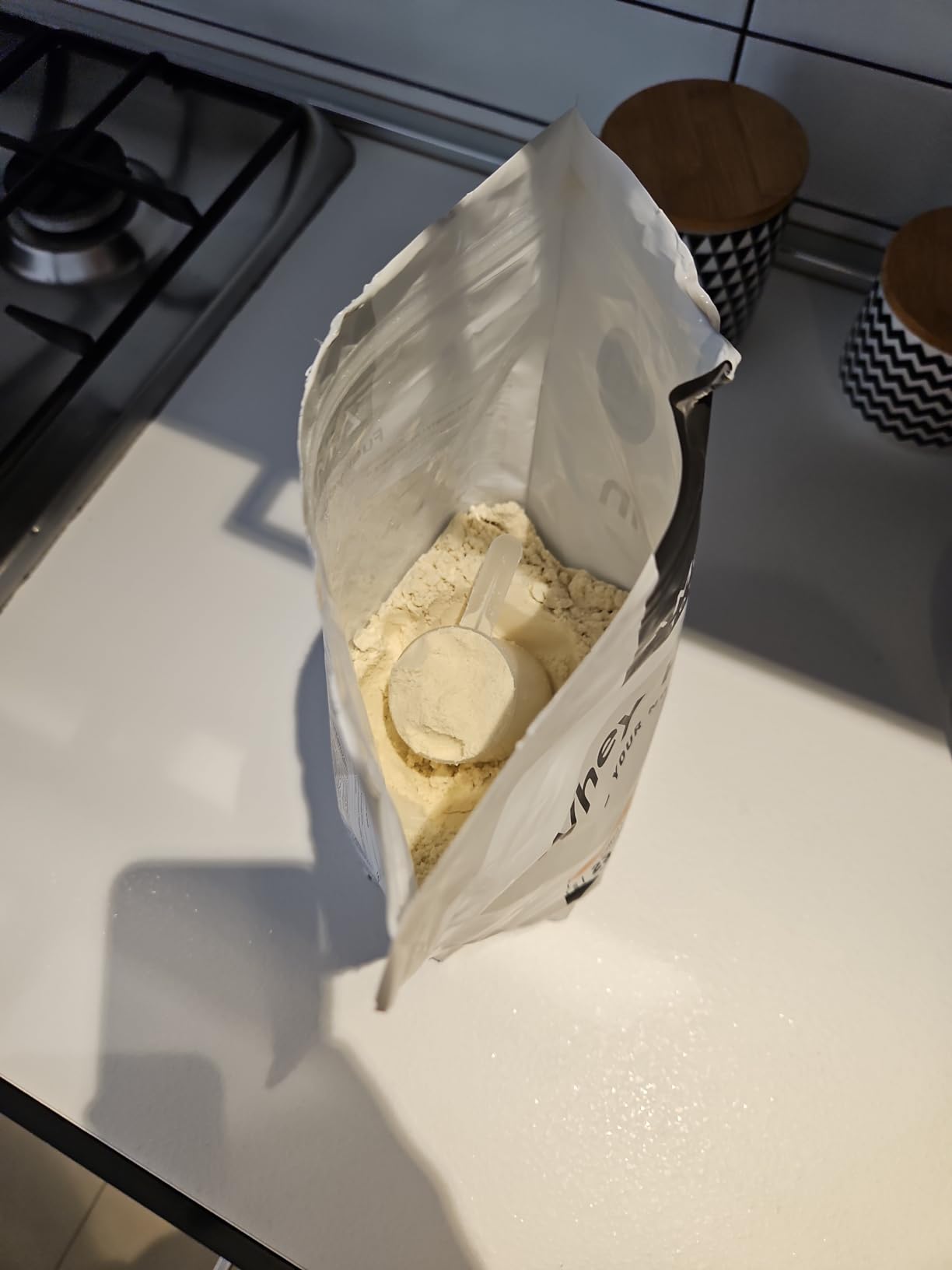 by Amazon Nutrition Siero Latte Proteine 2x1kg Caramello Salato