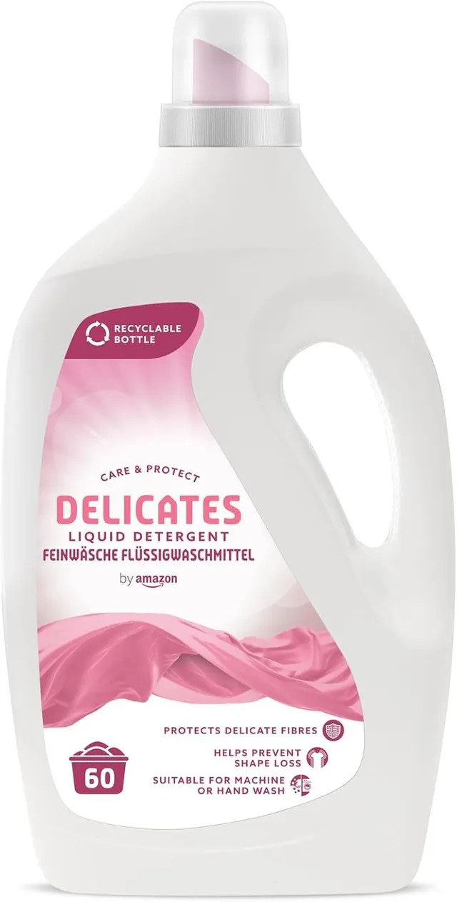 by Amazon Detersivo Liquido Delicati 3 L 60 lavaggi protettivo