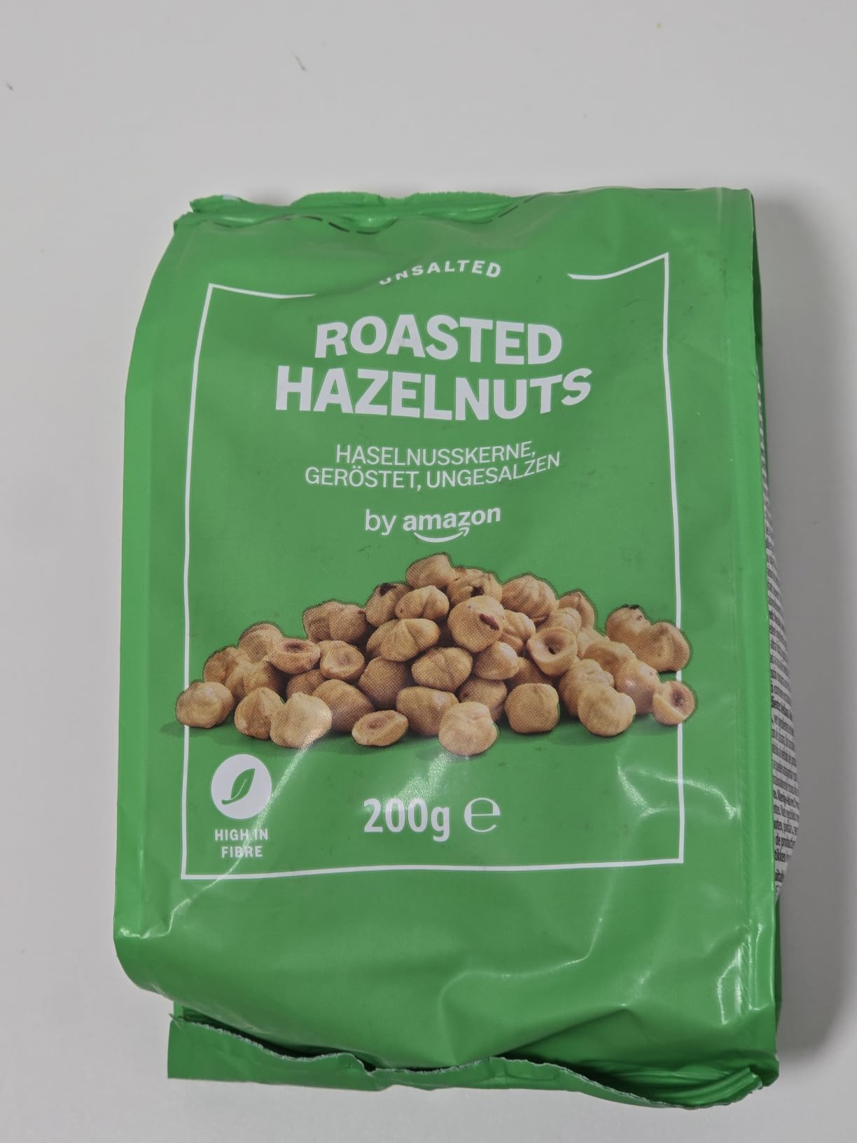 by Amazon Nocciole Tostate Non Salate 200g Ricche di Fibre