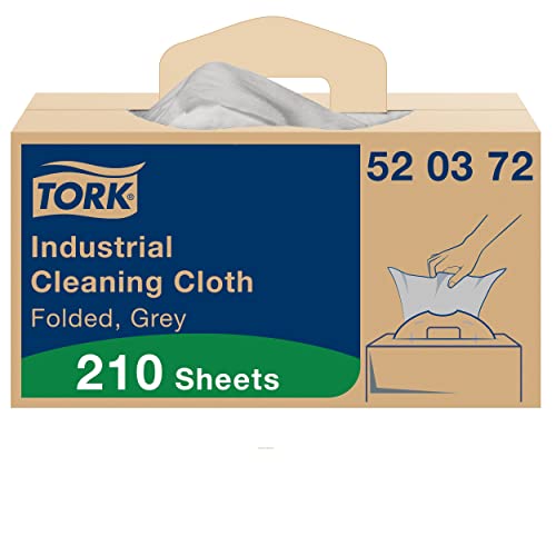 Tork Industrial Cleaning Cloth 520372 panni grigi 210 pezzi resistenti