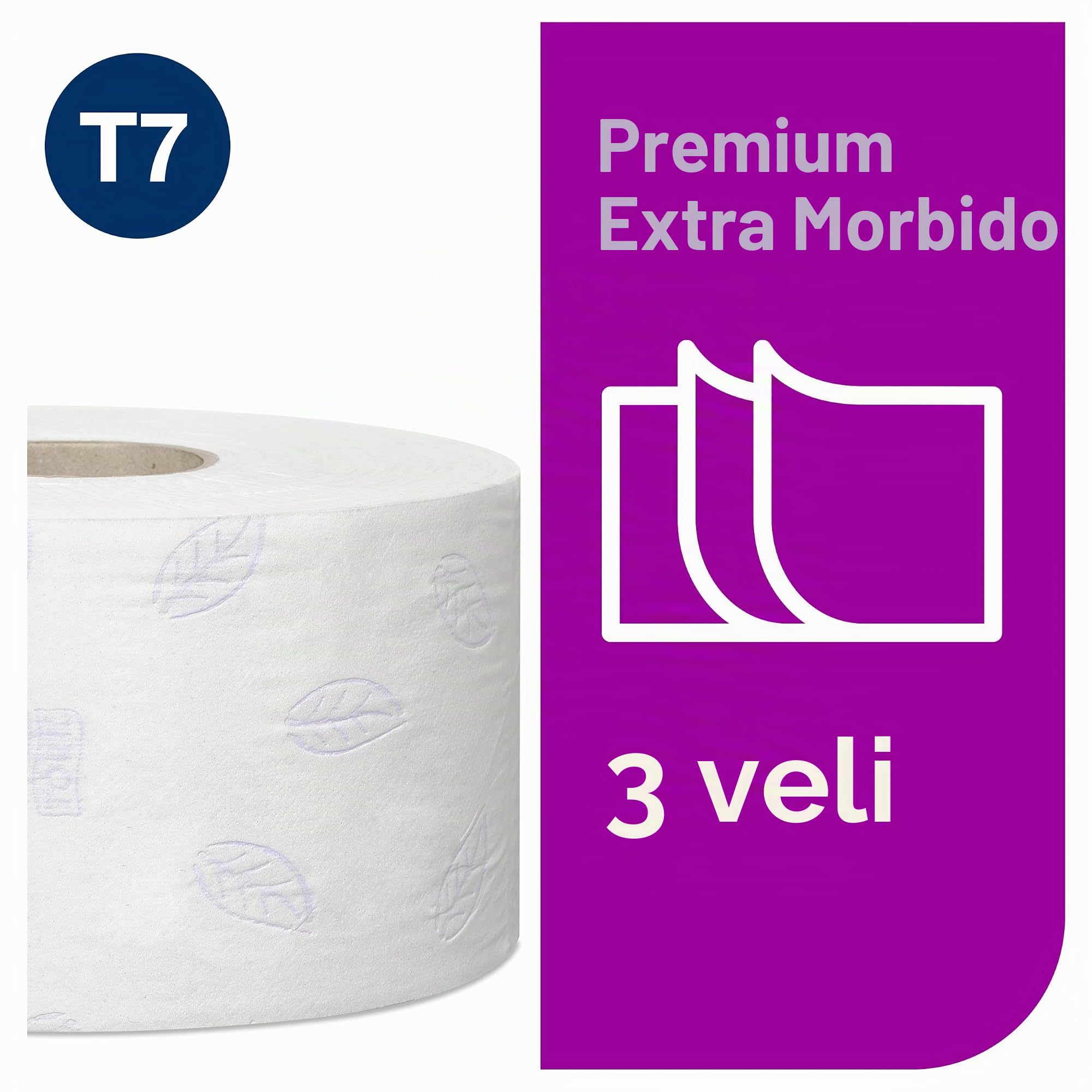 Tork 110255 Extra Soft Carta Igienica Mini Jumbo 12 Rotoli 3 Veli