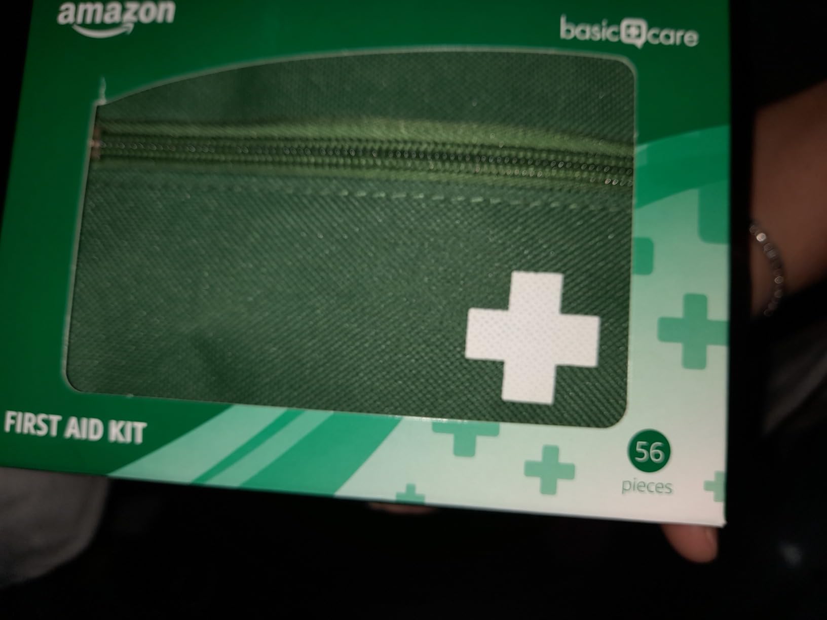 Healthcare by Amazon kit pronto soccorso 56 pezzi verde