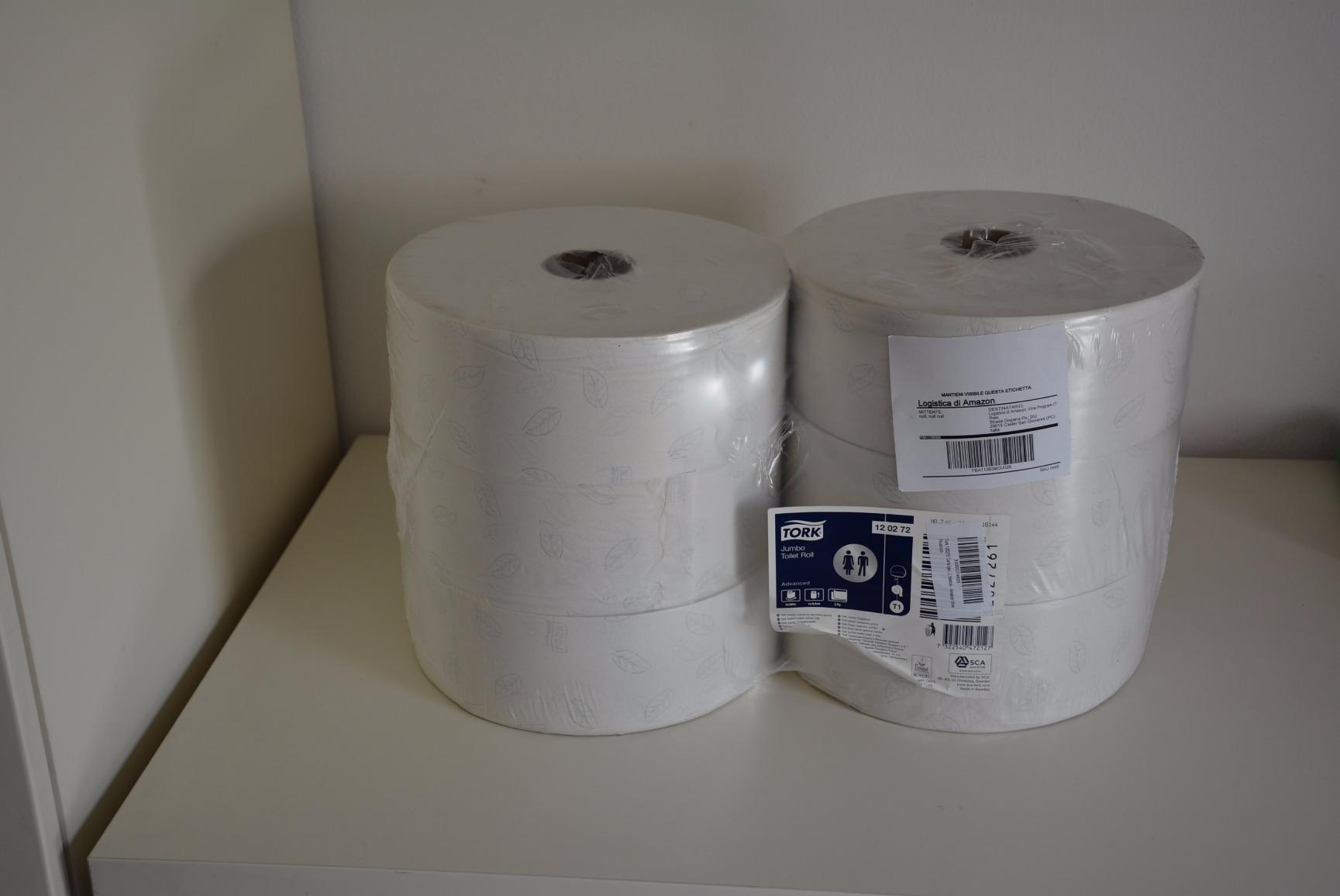 Tork 110273 Carta Igienica Jumbo 2 Veli 6 Rotoli 360 m