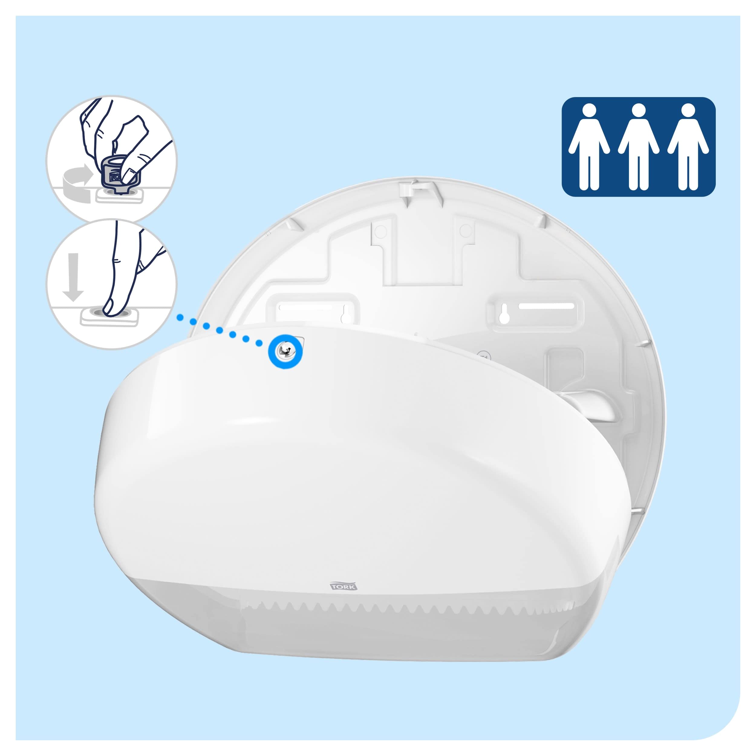Tork 954000 dispenser carta igienica Jumbo starter pack T1 360 m