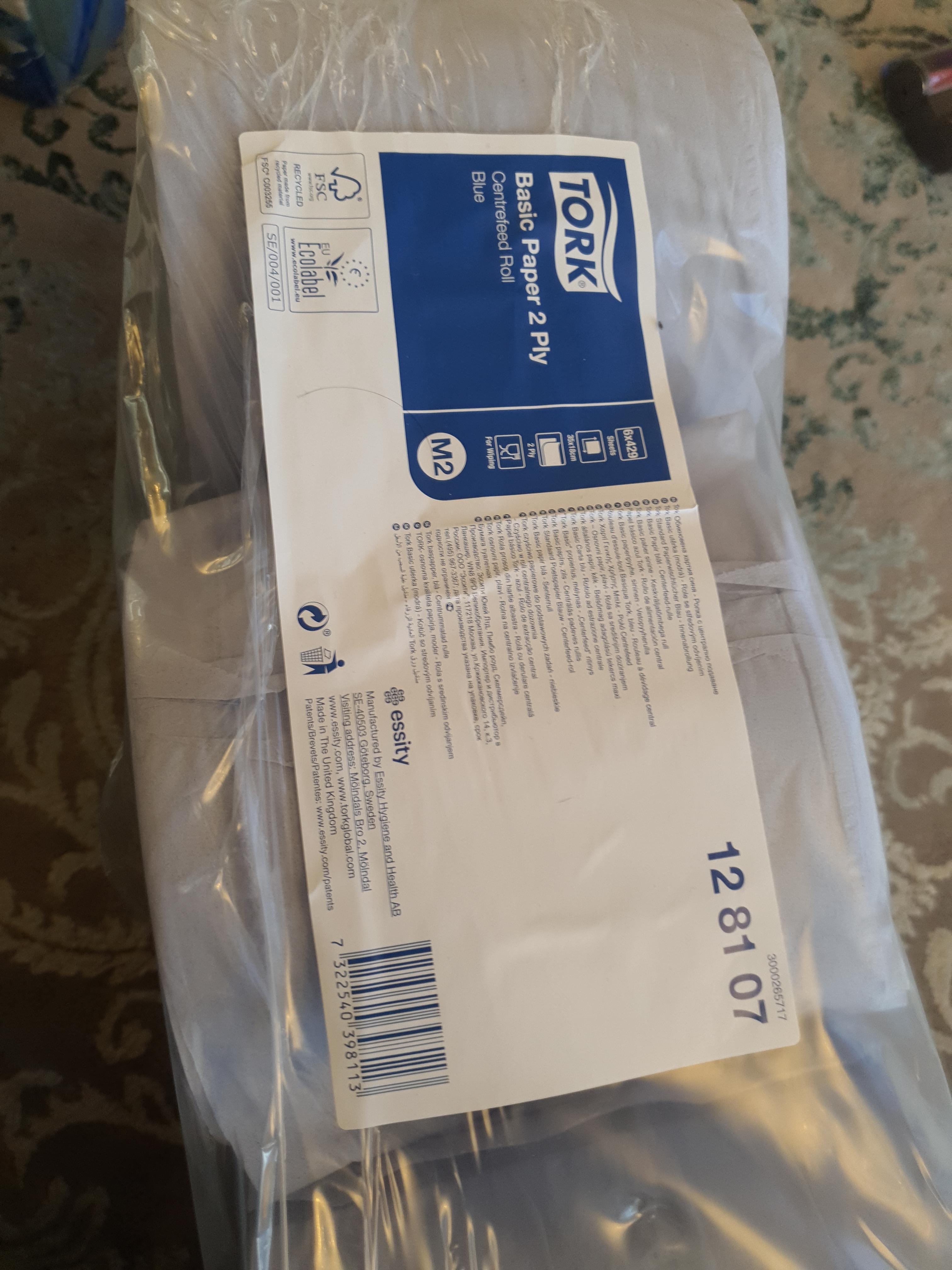 Tork Advanced M2 128207 rotolo asciugatura blu 2 veli 6 x 157,5m